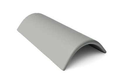 Коньковая черепица серый