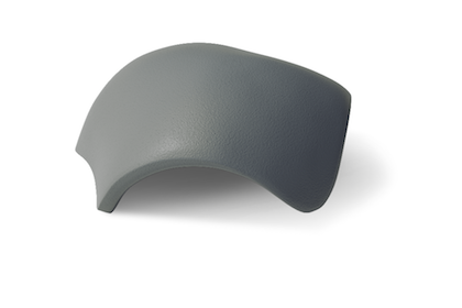 Вальмовая черепица графит