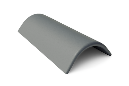 Коньковая черепица графит