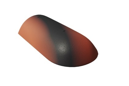 Начально-хребтовая черепица антик красный