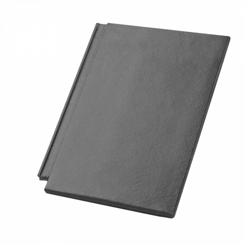 Цементно-песчаная черепица Тевива графит