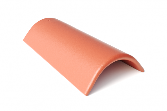 Коньковая черепица протектор красный