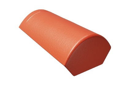 Начальная коньковая черепица эво красный