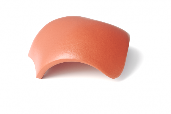 Вальмовая черепица эво красный