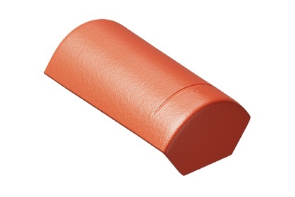 Конечная коньковая черепица эво красный