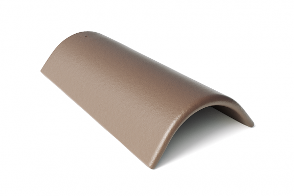 Коньковая черепица эво коричневый