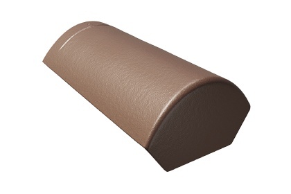 Начальная коньковая черепица протектор коричневый