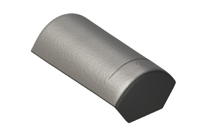 Конечная коньковая черепица эво графит