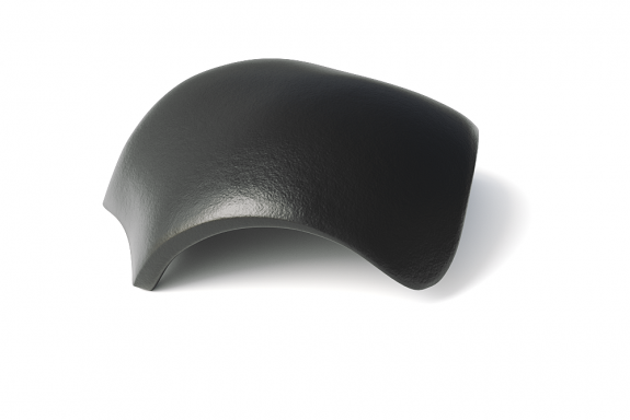 Вальмовая черепица эво черный