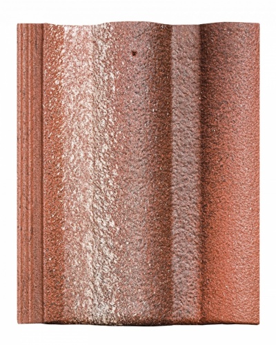 Цементно-песчаная черепица Адрия красная