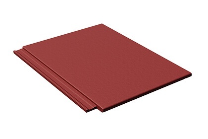 Цементно-песчаная черепица Эво вишня