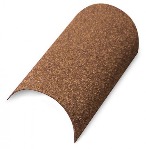 Конек полукруглый Lux_Cl/Rom коралл