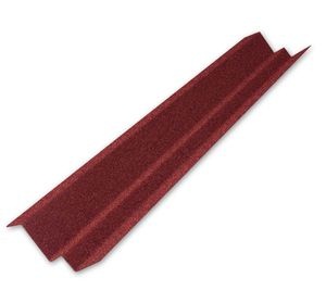 Планка примыкания верхнего (к вертикальной стене) Lux_Cl/Rom бордо