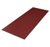 Лист плоский Lux_Cl/Rom большой (600мм) бордо