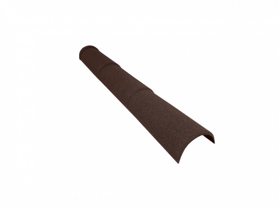 Конек полукруглый тройнойКЧ GL шоколад _Barcelona new, Roman