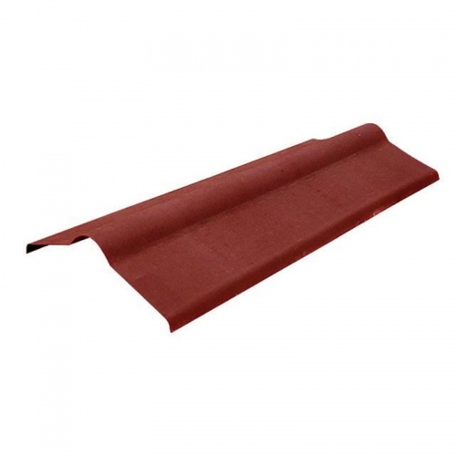 Коньковый элемент Onduline красный 1000х500 мм