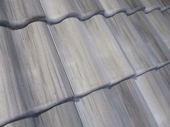 Цементно-песчаная черепица Kriastak Серый Antik