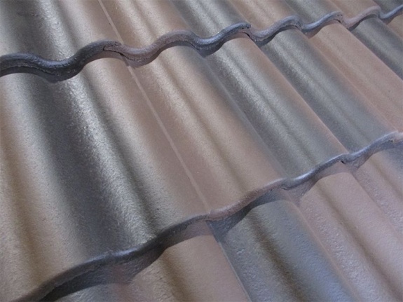 Цементно-песчаная черепица Kriastak Коричневый Antik