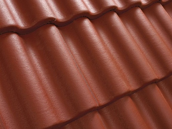 Цементно-песчаная черепица Kriastak Classic Красный