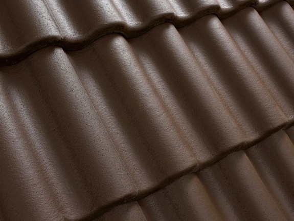 Цементно-песчаная черепица Kriastak Classic Коричневый