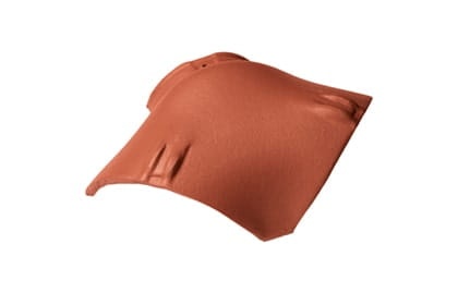 Вальмовая черепица Braas Опал Натуральный красный