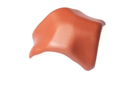 Вальмовая черепица Braas Рубин 13V Ангоб медный