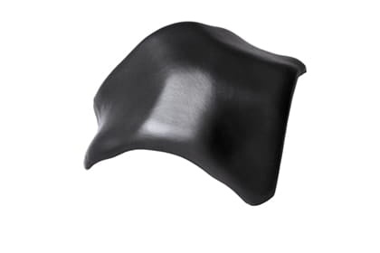 Вальмовая черепица Braas Рубин 13V Глазурь глубокий черный