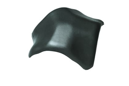 Вальмовая черепица Braas Рубин 13V Топ-глазурь зеленая ель