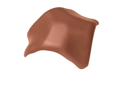 Вальмовая черепица Braas Рубин 9V Натуральный красный