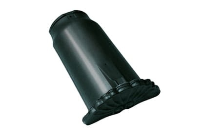 Начальная коньковая черепица Braas Опал Топ-глазурь зеленая ель