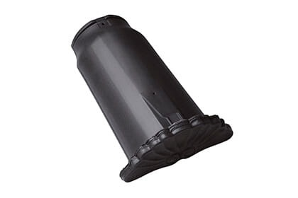 Начальная коньковая черепица Braas Опал Глазурь королевский серый