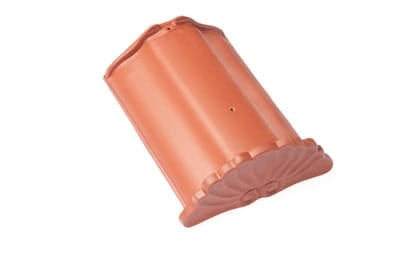 Начальная коньковая черепица Braas Рубин 9V Ангоб медный