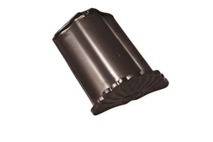 Начальная коньковая черепица Braas Рубин 13V Глазурь тик