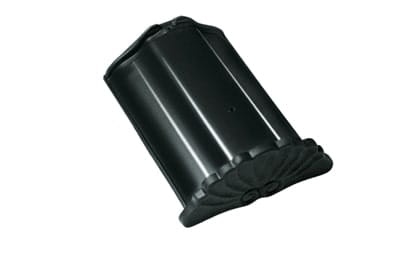 Начальная коньковая черепица Braas Рубин 13V Топ-глазурь зеленая ель