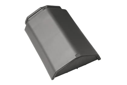 Начальная коньковая черепица Braas Турмалин Ангоб серая галька