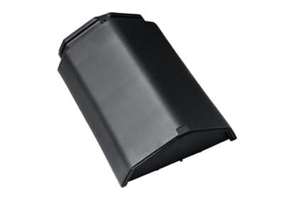 Начальная коньковая черепица Braas Турмалин Глазурь глубокий черный