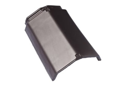 Коньковая черепица Braas Изумруд Ангоб антрацит