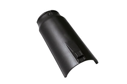 Коньковая черепица Braas Опал Глазурь королевский серый