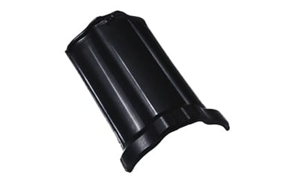 Коньковая черепица Braas Рубин 13V Топ-глазурь черный бриллиант