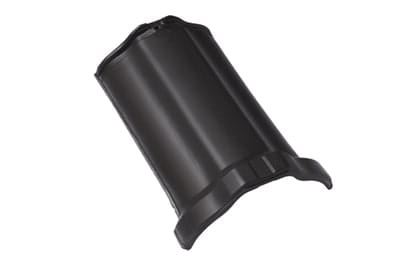 Коньковая черепица Braas Рубин 13V Ангоб антрацит