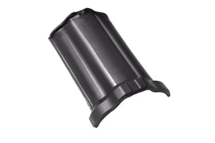 Коньковая черепица Braas Рубин 13V Глазурь королевский серый