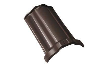 Коньковая черепица Braas Рубин 13V Глазурь тик