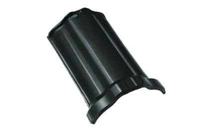 Коньковая черепица Braas Рубин 13V Топ-глазурь зеленая ель