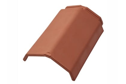 Коньковая черепица Braas Турмалин Натуральный красный