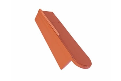 Боковая левая черепица Braas Опал Ангоб медный