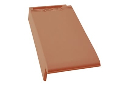 Боковая левая черепица Braas Турмалин Ангоб медный