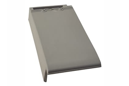 Боковая левая черепица Braas Турмалин Ангоб серая галька