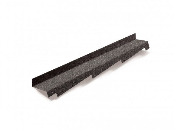 Планка примыкания Metrotile правая сланцевый