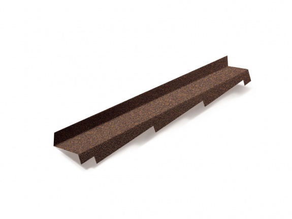 Планка примыкания Metrotile правая кофе