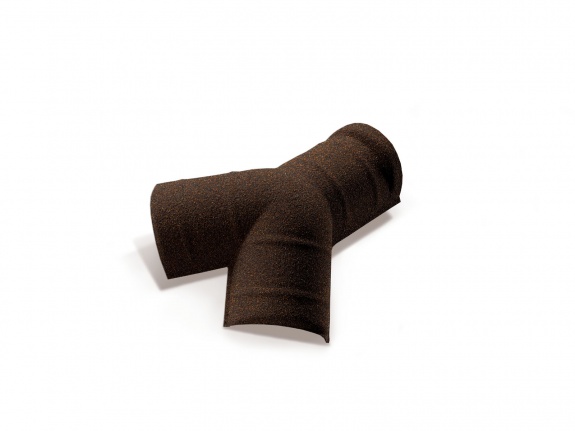 Y-образный эл.коньковый 30-45 Metrotile айрон-барк